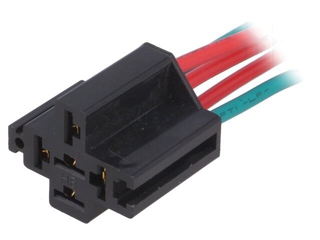 Socket; PIN: 5; 40A; FRC2C-DC12,FRC2C-DC24,LD-12P,LDN-12F; 120mm Socket; PIN: 5; 40A; FRC2C-DC12,FRC2C-DC24,LD-12P,LDN-12F; 120mm